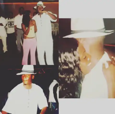 Annie Idibia Shares Romantic Throwback Photo Of When 2Face Idibia Sang To Her On Her 21st Birthday (Photos)